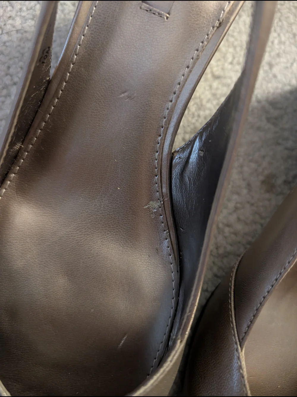 New Women’s BANDOLINO Slingback Peep-Toe Wedges In Copper